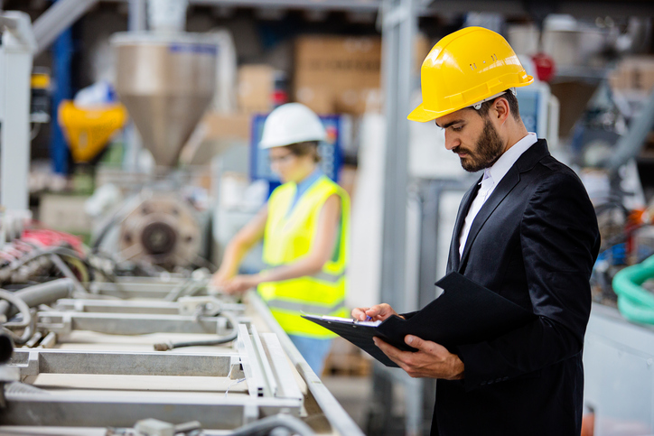 Operational control review in a manufacturing facility